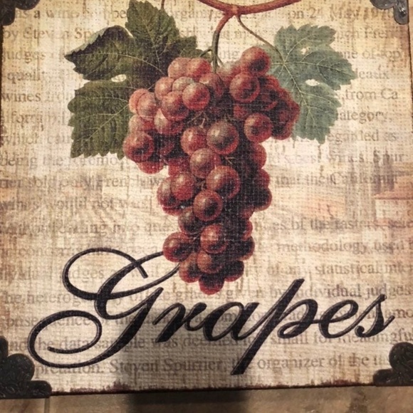 Fruit Wall Art - 12 x 12 - two pcs - Picture 5 of 7